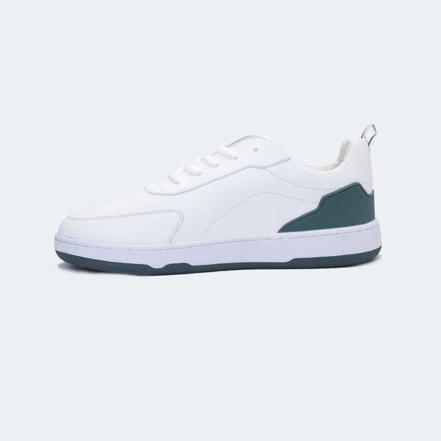 White/Green Casual Sneakers for Men (MARC 603S)