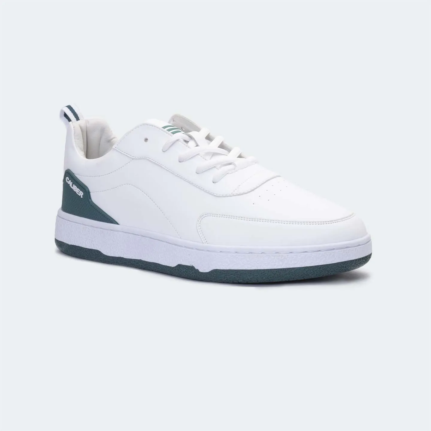 White/Green Casual Sneakers for Men (MARC 603S)