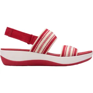 Women's Clarks Cloudsteppers Arla Stroll Cherry Combi Knit Synthetic