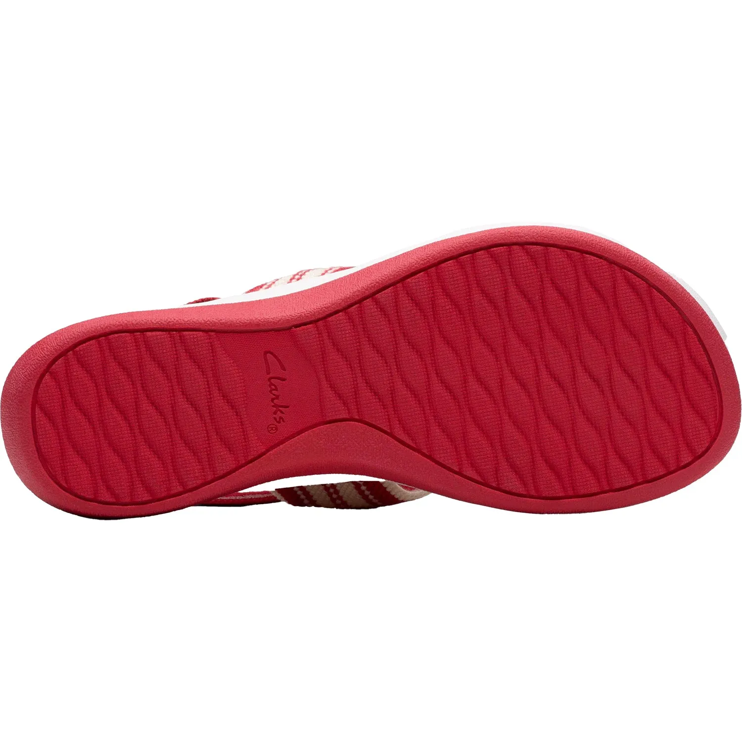 Women's Clarks Cloudsteppers Arla Stroll Cherry Combi Knit Synthetic