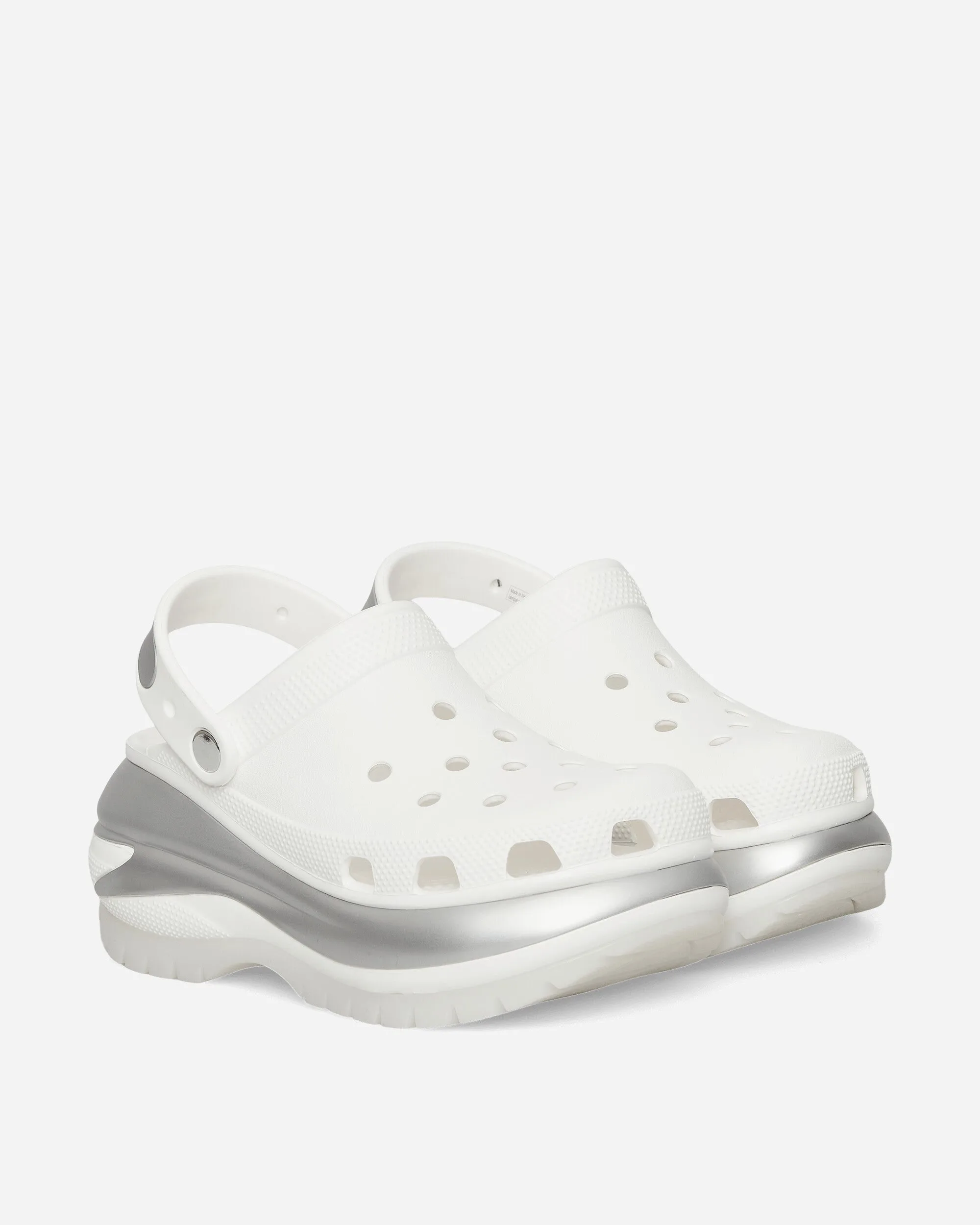 Women's Mega Crush Clogs White / Silver