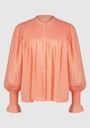 Yaella Blouse In Light Orange